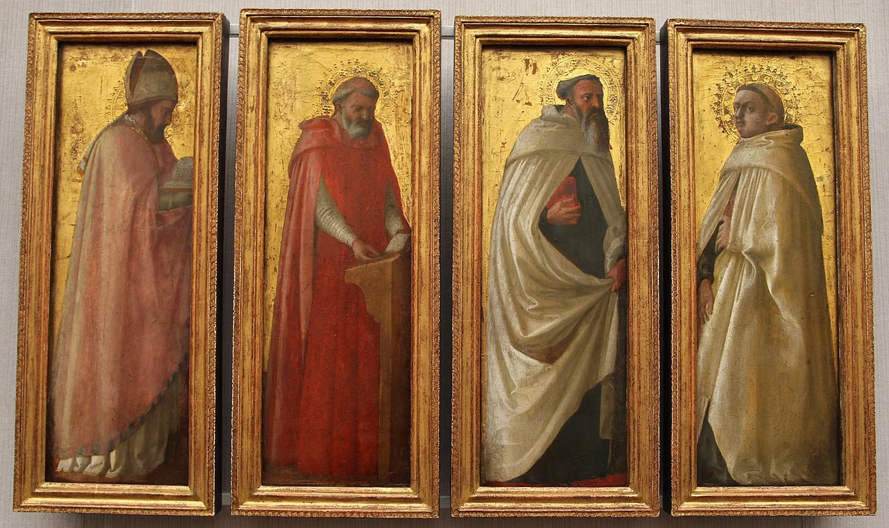 Polittico di Pisa - quattro santi dai pilastrini, Museo Nazionale di San Matteo, Pisa
